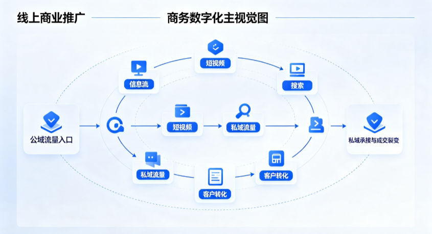 三门县线上商业推广怎么做？全域流量闭环搭建与低成本转化实战指南